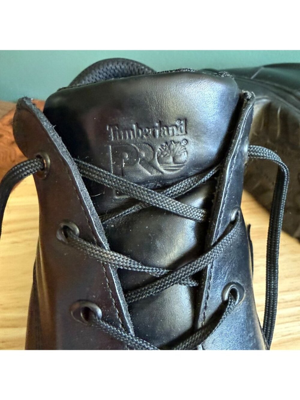 Timberland PRO TiTAN Mens Size 13 Alloy Toe Oxford Black Leather TB 040044 001 - Picture 16 of 16